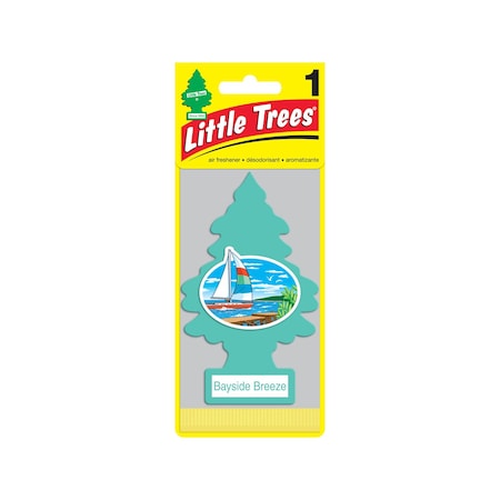 Little Trees Little Trees Bayside Breeze Scent Car Air Freshener Solid 1 pk U1P-17121